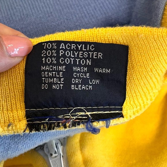 Last chance…Vintage MacGregor Jacket Track Jogging Sweatshirt M Medium S Small - Picture 5 of 5